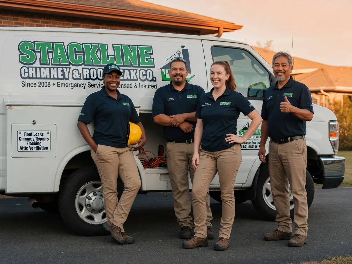 Chimney flashing repair company in Deerton, MI